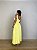 Vestido Midi Fenda Vitória Amarelo - Imagem 4