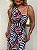 Vestido Tule Estampado Concha Gráfica Farm - Imagem 2
