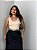 Body Modal Cravejado Isabela Bege - Imagem 1