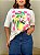 T-shirt Estampada Limões Malu Off White - Imagem 1