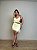 Slip Dress Cetim Luísa Amarelo - Imagem 1