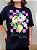T-shirt Estampada Limões Malu Preta - Imagem 5