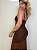 Vestido Tule Drapeado Ester Chocolate - Imagem 10