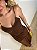 Vestido Tule Drapeado Ester Chocolate - Imagem 9