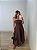 Vestido Alcinha Midi Sarah Marrom - Imagem 7