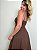 Vestido Alcinha Midi Sarah Marrom - Imagem 9