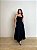 Vestido Alcinha Midi Sarah Preto - Imagem 1