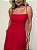 Vestido Alcinha Midi Sarah Vermelho - Imagem 2