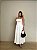 Vestido Alcinha Midi Sarah Branco - Imagem 1