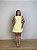 Vestido Curto Alfaiataria Marcela Amarelo - Imagem 1