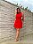 Vestido Curto Alfaiataria Marcela Vermelho - Imagem 1