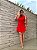 Vestido Curto Alfaiataria Marcela Vermelho - Imagem 5