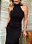 Vestido Midi Cava Entrada Preto - Imagem 2