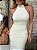 Vestido Midi Cava Entrada Branco - Imagem 4