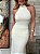 Vestido Midi Cava Entrada Branco - Imagem 7