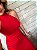 Vestido Midi Cava Entrada Vermelho - Imagem 2