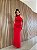 Vestido Midi Cava Entrada Vermelho - Imagem 3