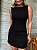 Vestido Curto Alfaiataria Marcela Preto - Imagem 9