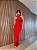 Vestido Longo Búzios Vermelho - Imagem 1