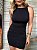 Vestido Curto Jurerê Preto - Imagem 2
