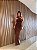 Vestido Longo Búzios Marrom - Imagem 4