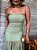 Vestido Longo Tule Geórgia Verde - Imagem 4