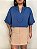 Camisa Aline Azul - Imagem 1