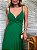 Vestido Longo Plissado Taíba Verde - Imagem 6