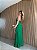 Vestido Longo Plissado Taíba Verde - Imagem 4