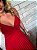 Vestido Longo Plissado Taíba Vermelho - Imagem 4