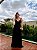 Vestido Longo Plissado Taíba Preto - Imagem 6