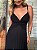 Vestido Longo Plissado Taíba Preto - Imagem 2