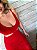 Vestido Longo Tricot Modal Ilhéus Vermelho - Imagem 5