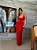 Vestido Longo Tricot Modal Ilhéus Vermelho - Imagem 3