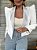 Blazer Cropped Pedrinhas Branco - Imagem 5