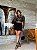 Short Saia Alfaiataria Noronha Preto - Imagem 1