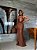 Vestido Longo Jeri Marrom - Imagem 8