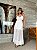 Vestido Midi Renda Camboriú Branco - Imagem 1