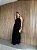 Vestido Longo Plissado Copacabana Preto - Imagem 3