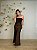 Vestido Longo Maracaípe Marrom - Imagem 1