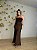 Vestido Longo Maracaípe Marrom - Imagem 6