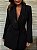 Maxi Blazer Junia Preto Brilho - Imagem 12