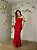 Vestido Longo Maracaípe Vermelho - Imagem 1