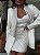 Maxi Blazer Junia Branco Brilho - Imagem 4