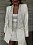 Maxi Blazer Junia Branco Brilho - Imagem 7