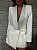 Maxi Blazer Junia Branco Brilho - Imagem 9