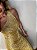 Vestido Midi Carneiros Dourado - Imagem 4