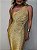 Vestido Midi Carneiros Dourado - Imagem 2