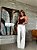 Calça Jeans Wide Leg Vitória Off White - Imagem 5