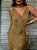 Vestido Midi Artesanal Preá Dourado - Imagem 10